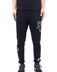 Pro Standard - Mlb Chicago Sox Logo Joggers Sweatpants Lcw431561 Blk" - Lyst