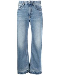 Off-White c/o Virgil Abloh - Corporate 90's Fit Denim Jeans Size Owya036C99Den0044501" - Lyst