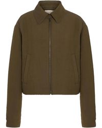 The Row - Nerys Jacket "Khaki" 10212 W4021 Spk" - Lyst