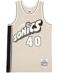 Mitchell & Ness - Swingman Jersey Supersonics 1995 "Shawn Kemp" Smjylf19121 Ssukhak95Ske" - Lyst