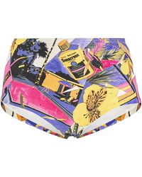 Palm Angels - Miami Mix Bikini Bottom "Culotte" Pwfg003S23Fab0028484" - Lyst