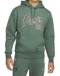 Nike - Air X Psg Paris Saint German Pullover Statement Fleece Hoodie "Noble' Db6496 333" - Lyst