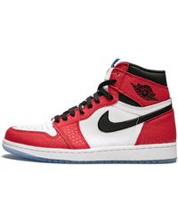 Nike - Air 1 Retro High Og "Spider- Origin Story" 555088 602" - Lyst