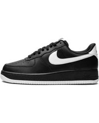 Nike - Air Force 1 '07 "black / White" Shoes - Lyst