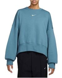 Nike - Sportswear Phoenix Fleece Over-Oversized Crew-Neck Sweatshirt "Smoky" Dq5761 006" - Lyst