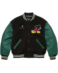 Supreme - Number (N)Ine Mickey Varsity Jacket "Fw25 - Lyst