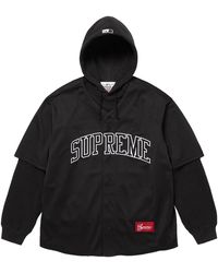 Supreme - Chicago Sox Hooded Baseball Jersey Su26948" - Lyst