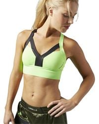 Reebok - Cardio Crossfit Short Bra "Safety" Aj1110" - Lyst