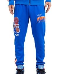 Pro Standard - New York Knicks Home Town Royal Track Pants Bnk454360 Ryb" - Lyst