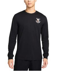 Nike - Sportswear Long Sleeve T-Shirt Fz5390 010" - Lyst