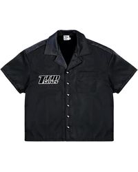 Triple Sevens - Nylon Button Up Shirt Ts7032" - Lyst