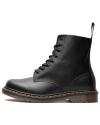 Dr. Martens - 1460 Vintage Made In England Lace Up Boot "black Quilon" Shoes - Lyst