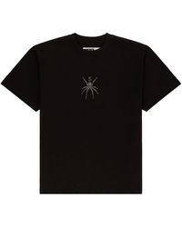 Sp5der - Tm Rhinestone Tee "Nyc Exclusive - Lyst