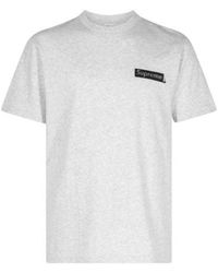Supreme - Static T-shirt "grey" - Lyst