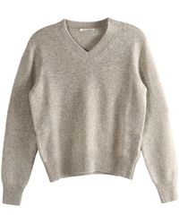 The Row - Nalini Cashmere Sweater 10687 Y120 Bei" - Lyst