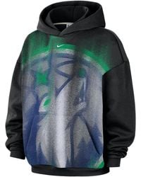 Nike - Minnesota Timberwolves Standard Issue Fleece Basketball Hoodie Iq2540 010" - Lyst