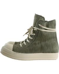 Rick Owens - High Top Sneakers "Dark Pearl Milk Milk" Ru02F4890 Lhl 4811" - Lyst