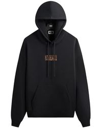 Kith - Classic Logo Leopard Applique Nelson Hoodie Khm034446 001" - Lyst