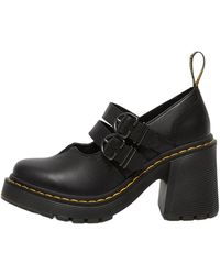 Dr. Martens - Eviee Sendal Leather Heeled 27371001" - Lyst