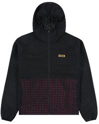 Pleasures - System Plaid Hooded Jacket P26Sp003-Blk" - Lyst