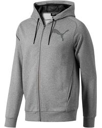 PUMA - P48 Modern Sport Full Zip Hoody Fleece 852357 03" - Lyst