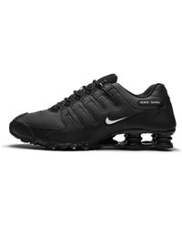 black nike shox mens