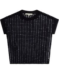 Kith - Rhea Knit T-Shirt Khw030533 001" - Lyst