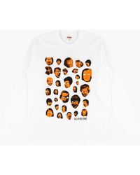 Supreme - Faces Ls T-shirt "fw 19" - Lyst