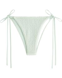 Kith - Tova Monogram Towel Tie Bottom Khw070108 4008" - Lyst