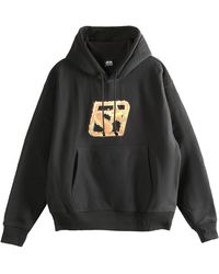 Stussy - Blaze Hoodie 1925129 Blac" - Lyst