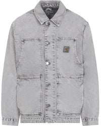 Carhartt - Og Double Front Jacket "Shale Chalk Wash" I036496 3Is 5F" - Lyst