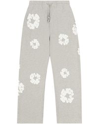 DENIM TEARS - Cotton Wreath Baggy Sweatpants Dt160" - Lyst