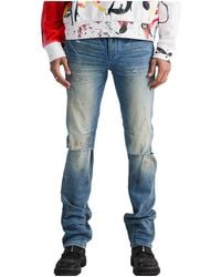 RTA - Olivier Stacked Jeans "Muddy Sky" Mlfqd1070 B1838Mdsky" - Lyst
