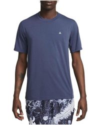 Nike - Acg 'Goat Rocks' Dri-Fit Adv Uv Short-Sleeve Top "Thunder Summit" Fn8411 437" - Lyst