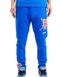 Pro Standard - Mlb New York Mets Mash Up Logo Royal Sweatpants Lnm433426 Ryb" - Lyst