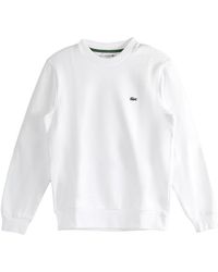 Lacoste - Classic Fit Fleece Sweatshirt Sh9801 001" - Lyst