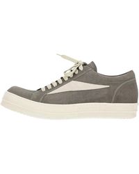 Rick Owens - Vintage Low Sneaker "Tumbled Euca Milk" Ru01F2897 Lcnwlv 3511" - Lyst