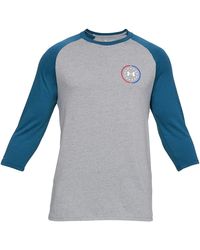 Under Armour - Freedom United Utility T-Shirt "Steel Light Heather Petrol" 1330080 035" - Lyst