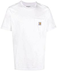 Carhartt - Short-Sleeve Pocket T-Shirt I030434 02Xx" - Lyst