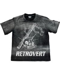 RETROVERT - Skull Weapon T-Shirt Ret010" - Lyst