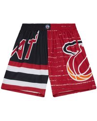 Mitchell & Ness - Jumbotron 3.0 Shorts "Nba Heat" Pshr4984 Mheyypppmtwh" - Lyst