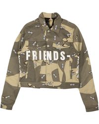 Vlone(GOAT) - Dice Denim Jacket Friends Desert Denim Jacket" - Lyst