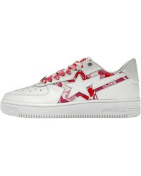 A Bathing Ape - Sta Icon "Abc Camo - Lyst