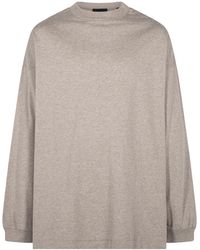 Fear Of God - Essentials Core L/S Tee "Core Heather" 125Bt232014F" - Lyst