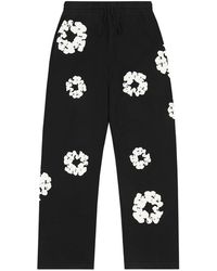 DENIM TEARS - Cotton Wreath Baggy Sweatpants Dt159" - Lyst