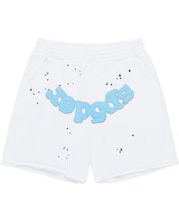 Sp5der - Og Logo Sweatshort Light" 653" - Lyst