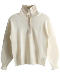 Lacoste - Carded Wool High Neck Sweater "Lapland" Af4010 Xfj" - Lyst