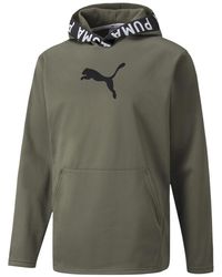 PUMA - Train Power Fleece Hoodie "Grape Leaf" 520893 44" - Lyst