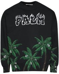Palm Angels - Palms & Skulls Vintage Crewneck V77U4Oon" - Lyst