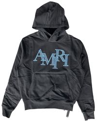 Amiri - Crystal Staggered Logo Hoodie Amr006" - Lyst